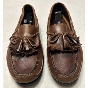 Vintage Sperry Top-Sider Men’s Shoes Size 11 M Brown Wetlands Leather Tassel